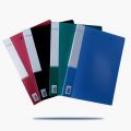 Plastic folder A4 binder single folder double folder PP material folder office storage file folder thickened strong splint student office supplies. 