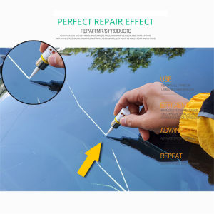 Car Windshield Repair Kit UV Clear Resin Glue Crack Restore Broken Windscreen Repair Tool Sets