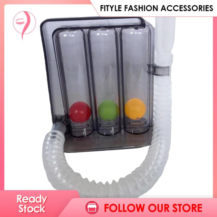 Fityle Breathing Lung Exerciser Respiratory Inspiratory Spirometry Trainer Breath Lazada PH