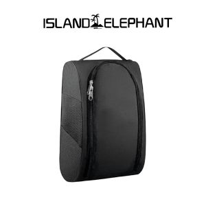 ISLAND ELEPHANT Outdoor Sports Shoe Bag Waterproof Breathable Mesh Organizer