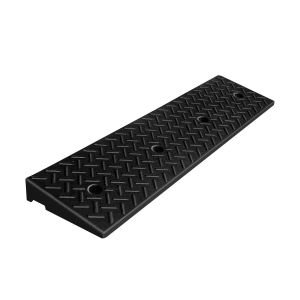 ยางปีนขอบฟุตบาท ทางลาดยางสำเร็จรูป ขนาด 100x25x5 ซม. รับน้ำหนักรถยนต์ได้