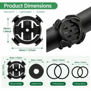 Bicycle Computer Holder Plastic MTB Mountain Bike Stopwatch Mount Bracket Cycling Speedometer Stand