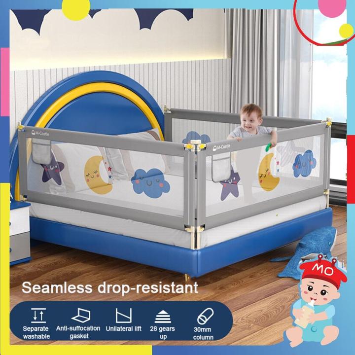 【Shipping Discount】Bed Fence for Baby Queen/king Size Slide Down Safety