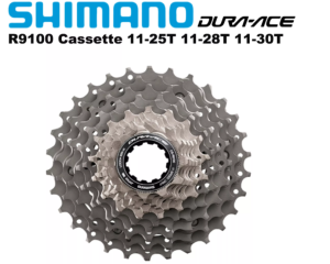 shimano Dura Ace R9100 Cassette 11 Speed Road Bike 11-25T 11-28T 11-30T Cassette Cogs Bike parts