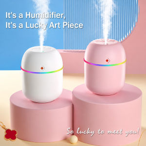 Lucky Clover Mini Humidifier Small Sprayer Portable USB Humidifier Office Air Purifier Atomizer