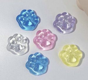 Đồ Chơi Nắn Bóp Đàn Hồi Giảm Stress Hình Chân Mèo và Con Cá Mềm
