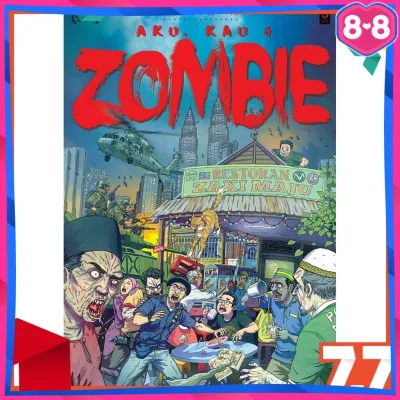 [KOMIK-M] Aku Kau & Zombie | Komik Hantu Seram untuk Kanak-Kanak