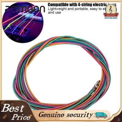 4-String Bass Strings Durable Bass Strings Beginner for Electric Bass for Instrument Bass