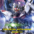 Poster XJumbo MOBILE SUIT GUNDAM : FREEDOM GUNDAM & JUSTICE GUNDAM #XJFJP545 - ukuran 51 x 75 cm. 