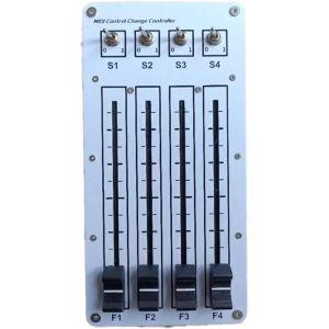 btnx USB MIDI Controller with 4 Faders & 4 Switches Q3P9R