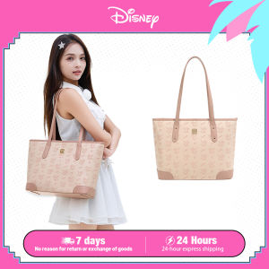 Disney แบรนด์สตรอเบอร์รี่หมีแท้จากดิสนีย์! กระเป๋าช้อปปิ้งเดินทางความจุมากสตรีกระเป๋าวัสดุพีวีซีน่ารักใหม่