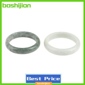 bashijian กำไลข้อมือหยกสีเขียวเครื่องประดับสวยงามสำหรับผู้หญิง