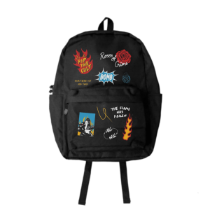 Tas Ransel Pria Distro KEREN Black Pact Backpack Sekolah