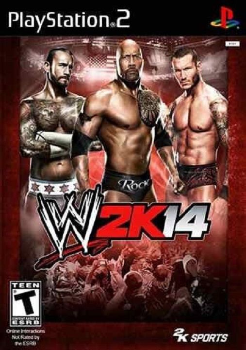 แผ่นเกมส์ PS2 WWE 2K2014 SMACKDOWN VS RAW มวยปล้ํา PlayStation2 เกมส์ ...