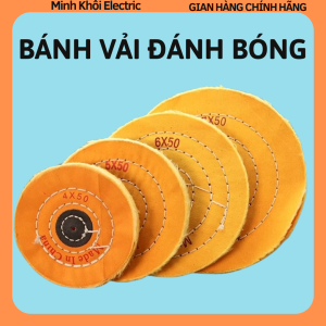 Bánh vải đánh bóng inox – kim loại – gỗ đa năngbánh vải mài bóngbánh vải cotton đánh bóngbánh vải đánh bóng thépbánh vải đánh bóng đồng nhôm bánh vải đánh bóng máy mài bánh vải trắng đánh bóng bánh vải vàng đánh bóngđĩa vải đánh bóng