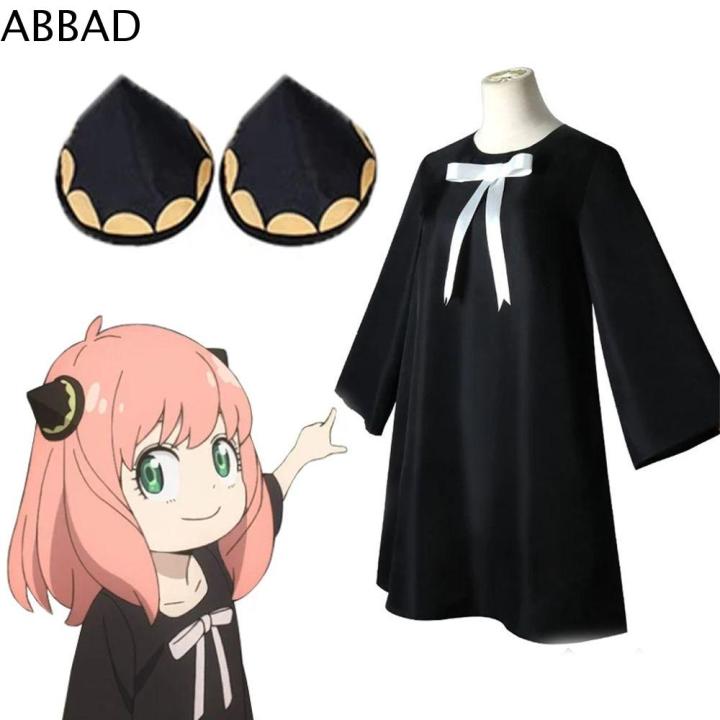 ABBAD Party Hair Clips Skirt Anya Girls School Uniform Korean