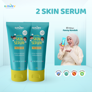 (Glowby) Lotion pencerah kulit bayi dan anak 2pcs Skin Serum