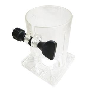 Trimming Machine Protective Cover Plastic Router Attachment for Accurate Cutting in Woodcrafts for Fine Detailing Work