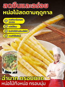 วัตถุดิบ อร่อย หม้อไฟ สดชื่น เย็น หน่อไม้/หน่อไม้ดองพริก วัตถุดิบสดอร่อย ไม่ต้องหั่นหน่อไม้ดองสำหรับหม้อไฟ สลัดเย็นชื่นใจ วัตถุดิบหม้อไฟสดอร่อย