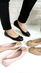 Sepatu flat shoes wanita import SIMONCELLI