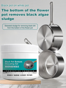 Pot Bottom Black Removal Seaweed Mud Darkening Kitchen Cleaner Pot Bottom Cleaner Home Users Pembersih Dapur Nyahgris Yang Kuat