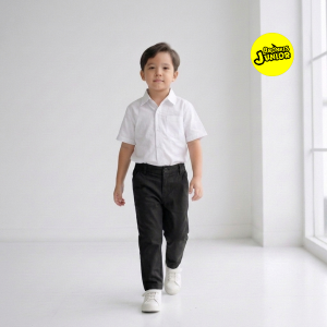 Bronkis Junior Celana Panjang Anak Laki Laki Bahan Stretch Warna Hitam Usia 1 Bulan Sampai 6 Tahun