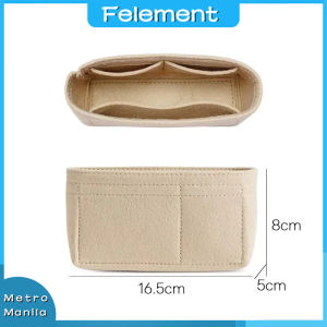 Multi-Pocket Women Insert Bag Felt Insert Bag For Handbag Liner Tote Organizer Bag
