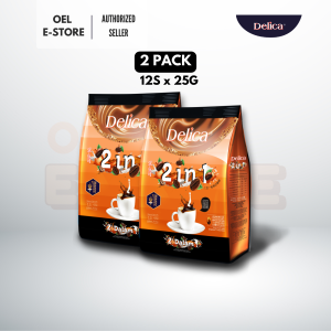 (Twin Packs) Delica Ipoh White Coffee - 2 in 1