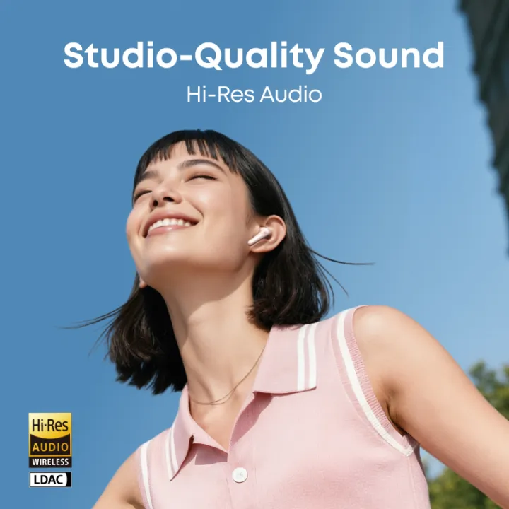 [New Arrive] Tai nghe bluetooth ANC Soundcore R60i NC by Anker | Hires Audio | Chống ồn đến 52dB | Pin 50h | Phiên dịch AI, Model: D1202 | BigBuy360 - bigbuy360.vn