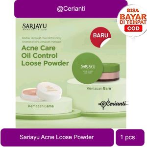 Sariayu Acne Care Oil Control Loose Powder Cerianti Lynn Design