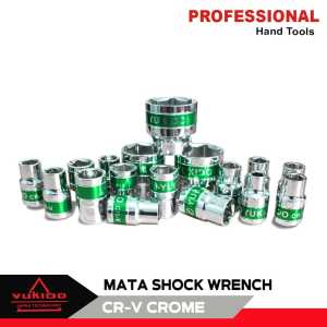 PROMO mata kunci sok sock shock socket 1/2" inch 6PT 8 - 24 MM