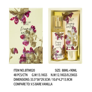 JIANGZHIB 【Local Delivery】Story Of Love Perfume Body Lotion For Woman Long Lasting 88ML Perfume And Body Lotion Lasting Body Mist Set