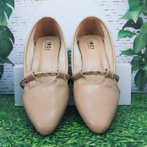 Sepatu Flat Shoes Mules Pantopel Hak Tahu 5 CM Terbaru 2024 (BISA COD)