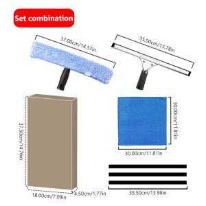Seemetal vệ sinh trong gia đình scraper Dụng cụ nạo kính phòng tắm Xe Cần gạt nước trên kính đồ vệ sinh kính cửa cầm tay Nước loại bỏ Dụng cụ nạo Kính