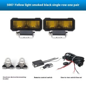 ATS 5007 car LED external headlights super strong searchlight roof auxiliary light modification lane opening fog light off-road vehicle roof light