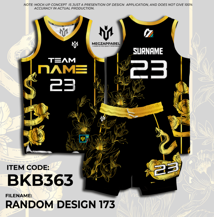 Basketball Jersey Design Black And Gold Gold Basketball Jersey Design  BKB363 Customize Basketball Jersey