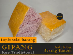 Kue GIPANG SELAI KACANG ukuran kecil asli khas serang banten 65gr