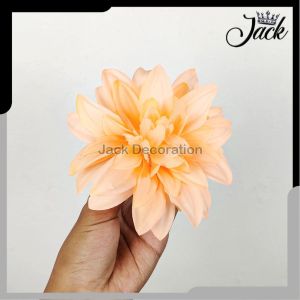 Kuntum Kepala Bunga Krisan Jumbo PCS SATUAN ARTIFICIAL /Artificial/artifisial/rose/grosir/import/putih/hiasan/palsu/Plastik/Dekorasi