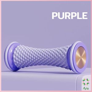 Ayla โรลเลอร์โยคะ ลูกกลิ้งนวด บรรเทาอาการปวดเมื่อย ลูกกลิ้งพีวีซีนวดกล้ามเนื้อ 1 ชิ้น Massage roller