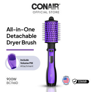 Conair All-in-One Detachable Dryer Brush / Sisir Angin Pengering Rambut
