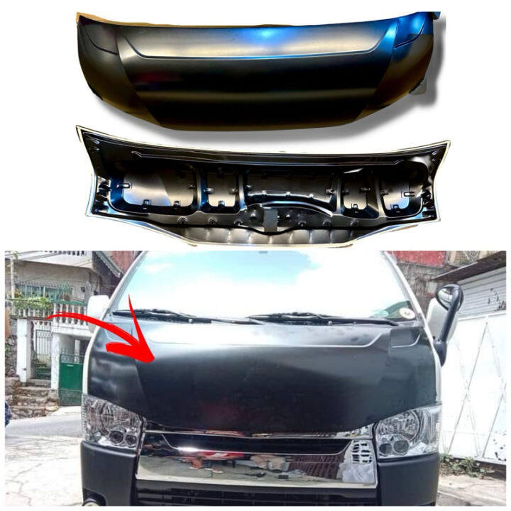 Toyota Hiace Commuter Decontent Cargo 2005 2024 Extended Hood Lazada PH