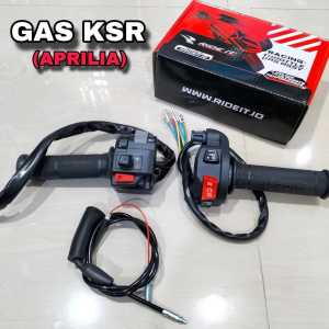 Gas Spontan Kontan KSR ride it set Holder kanan Kiri Vixion plus Handgrip Kaze Universal CB GL Tiger Megapro Rx King