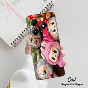 Softcase Infinix Smart 8 / Tecno Spark 20/20C Cassing Case Hp Series Pro Camera Gambar LABUBU 4 TERBARU New Cassing Hp Softcase Fashion Lembut - Imut - Lucu Pelindung Camera Silikon Lembut Terbaru Untuk Wanita - Pria - Dewasa - Remaja COD BAYAR DI TEMPAT