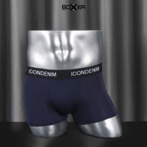 Quần lót nam quần boxer nam icon chính hãng lụa xịn thoáng mát siêu co giãn - Icon denim - Underwear Men