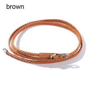 URBAG Fashion Sweater Candy Color Faux Leather Belts Dress Strap Adjustable Belt Thin Skinny Waistband