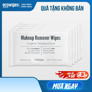 [GIFT 05]  COMBO 05 GÓI KHĂN TẨY TRANG NHANH 1 TỜ