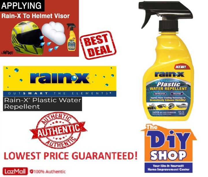 RainX Plastic Water Repellent 12 oz rain x RAINX rainx rainx rain x