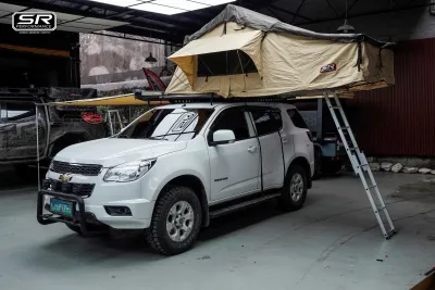 SR Performance Soft Top Quickly Open Roof Tent Inflatable Roof tent Soft Case Hard Case Roof Tent