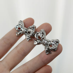 โบว์เข็มขัดเอวปรับรอบเอวของเสื้อผ้ากระโปรงติดตั้งง่ายหัวเข็มขัดเข็มขัดมีโบว์อัลลอยกระดุมเอว