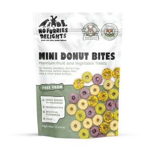 Mini Donut Variety Pack | No Furries Delights | Small Animal & Bird Treats